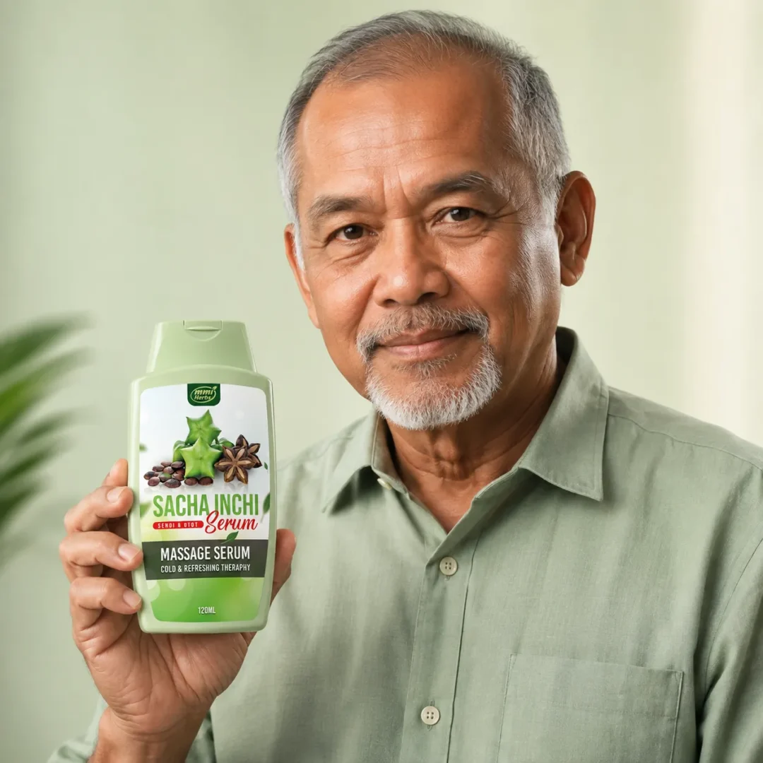 Sesi fotografi Sacha Inchi Serum oleh MMI Herbs
